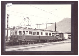 FORMAT 10x15cm - CHEMIN DE FER MARTIGNY CHATELARD - REPRO ANNEES 70 - LEUTWILER VERLAG - TRAIN - BAHN - TB - Wiler Bei Utzenstorf