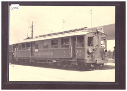 FORMAT 10x15cm - CHEMIN DE FER MARTIGNY CHATELARD - REPRO ANNEES 70 - LEUTWILER VERLAG - TRAIN - BAHN - TB - Wiler Bei Utzenstorf