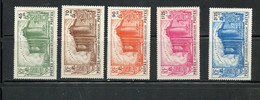 SAINT PIERRE ET MIQUELON SERIE REVOLUTION 191/195 LUXE NEUF SANS CHARNIERE - Unused Stamps
