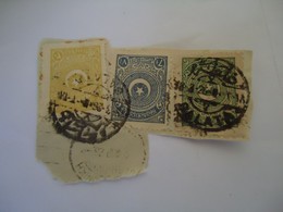 TURKEY STAMPS WITH POSTMARK GALATA  THESSALONIKI  1923 - Other & Unclassified