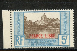 OCEANIE 141 FRANCE LIBRE    LUXE NEUF SANS CHARNIERE - Unused Stamps