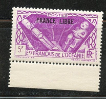 OCEANIE 147 FRANCE LIBRE    LUXE NEUF SANS CHARNIERE - Unused Stamps