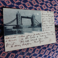 Cpa Tower Bridge London 1898 - River Thames