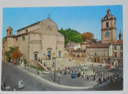 FERMO - Porto San Giorgio - Cattedrale - Fontana - Auto - Animata - 1964 - Fermo