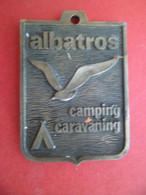 Médaille Cuivre ? 1982 - Camping Caravaning ALBATROS GAVA Barcelona Espagne - Sport Pétanque Participant - Boules - Otros & Sin Clasificación