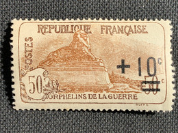 FRANCE STAMP TIMBRE N° 167 " ORPHELINS, LION DE BELFORT 1922 " NEUF K208 - Unused Stamps