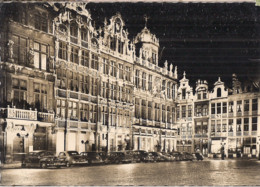 BELGIQUE - BRUXELLES - VERLICHTING - GROTE MARKT - OUDE HUIZEN - ILLUMINATIONS - GRAND'PLACE - VIEILLES MAISONS. - Brüssel Bei Nacht