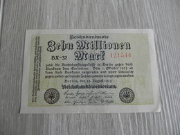 Deutschland Germany 10 Millionen Mark 1923 - 10 Millionen Mark