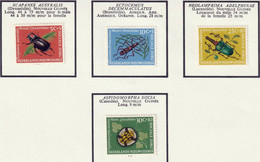 NOUVELLE GUINEE NEERLANDAISE - Faune, Insectes - Y&T N° 13-16 - 1961 - MH - Netherlands New Guinea