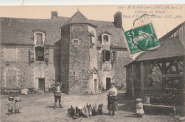 JUIGNE-sur-LOIRE. - Château Du Plessis - Route D'Erigné à Brissac. Beau Cliché - Autres & Non Classés