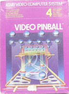 ATARI VIDEO COMPUTER SYSTEM : VIDEO PINBALL - Other & Unclassified