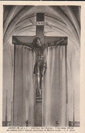 JARZE. -  Intérieur De L'Eglise - Très Beau Christ En Chêne. Carte RARE - Other & Unclassified