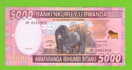 RWANDA 5000 FRANCS 2014  P-41 UNC - Rwanda