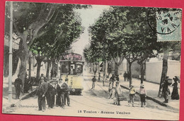 C.P. Toulon = TRAM    Avenue  VAUBAN - Toulon