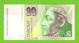 SLOVAKIA 20 KORUN 2004  P-20f  UNC - Slovaquie