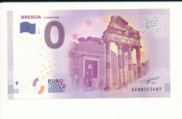 Billet Souvenir - 0 Euro - SEQB - 2017-1 - BRESCIA IL CAPITOLIUM - N° 3485 - Lots & Kiloware - Banknotes