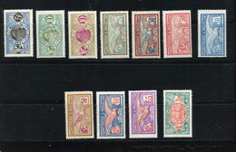 SAINT PIERRE ET MIQUELON 107/117A LUXE NEUF SANS CHARNIERE - Unused Stamps