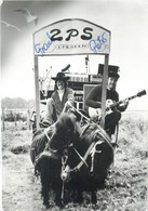 German Musicologist Frank Schneider Musikwissenschaftler & Peter Wunderwald 2 PS-TEAM Band Photo Gunter Steinberg Berlin - Handtekening