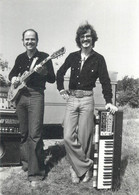 German Musicologist Frank Schneider Musikwissenschaftler & Peter Wunderwald 2 PS-TEAM Music Band Members - Foto's