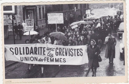 50591  Herstal  Manifestation Des  Ouvrières De  La  Fabrique Nationale  07  Avril  1966 - Herstal