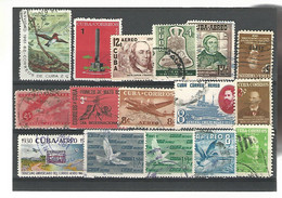 56204 ) Collection Cuba Postmark   Overprint - Collections, Lots & Séries