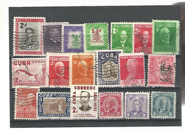 56206 ) Collection Cuba Postmark - Lots & Serien