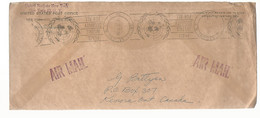 56211 ) Cover United Nations Air Mail Postmark - Aéreo
