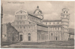 AC1916 Pisa - Duomo Cattedrale - Torre Pendente O Campanile / Non Viaggiata - Pisa