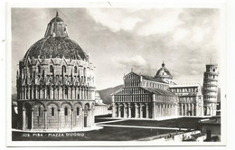 AC1918 Pisa - Duomo Cattedrale - Battistero - Torre Pendente O Campanile / Viaggiata 1951 - Pisa