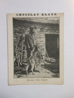 B0091c - Image Chromo CHOCOLAT KLAUS Berger Des Alpes - Chocolat