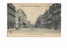 02 - SAINT-QUENTIN - Rue De La Sellerie. Animée. - Saint Quentin