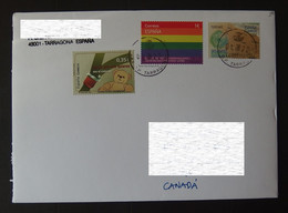 2022 Spain To Canada Cover - Covers & Documents