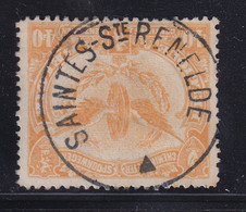 655/37 -- Timbre Chemin De Fer Cachet De FORTUNE 1919 Centre Vide SAINTES STE RENELDE - Other & Unclassified