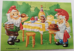 Kinder Puzzle :   Zunft Der Zwerge – Aussen 1993 - Zunft Der Zwerge – 3 - Puzzles