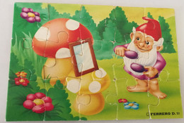 Kinder Puzzle :  Badezimmerzwerge – Aussen 1993 - Badezimmerzwerge – 3 - Puzzles