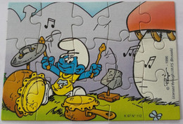 Kinder Puzzle : K97 N112  Schlümpfe – Serie 2 1996 - Schlümpfe - 2 - Puzzles