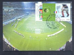 France 2002 Maximum Card: Football Fussball Soccer Calcio: FIFA World Cup 2002 Korea Japan; Saint Denis Stadium - 2002 – South Korea / Japan