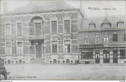 -50% ..-- PALISEUL ..-- L' Hôtel De Ville . 1911 Vers POUPEHAN ( Mr Maurice DANLOY ) . Voir Verso . - Paliseul