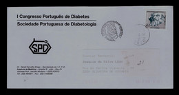 Sp7310 PORTUGAL 1st Portuguese Congress Diabetes "Amato Lusitano" Health Santé Medecine Pmk Mailed 1994 - Non Classés