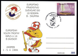 Croatia Zagreb 1999 / European Youth Trophy Girls U 18 B Division / Field Hockey - Rasenhockey