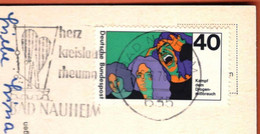 Germany Bad Nauheim 1976 / Herz, Kreislauf, Rheuma, Heart, Circulation, Rheumatism / Health / Machine Stamp ATM - Thermalisme