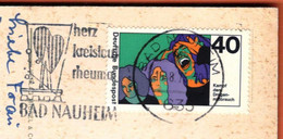 Germany Bad Nauheim 1976 / Herz, Kreislauf, Rheuma, Heart, Circulation, Rheumatism / Health / Machine Stamp ATM - Hydrotherapy