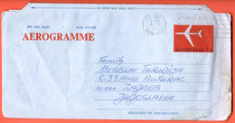 Australia Ryde 1981 / Address Mail To Private Box No. It Expedites Delivery Machine Stamp / Aerogramme - Luchtpostbladen