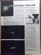 Articolo Del 1938 Cataclismi Stellari Ipnosi Forze In Agguato - Non Classificati