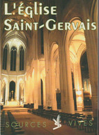 Livre - L'église Saint Gervais (Paris - Parigi
