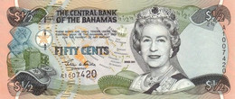 Bahamas 50 Cents 2001, UNC (P-68a, B-334a) - Bahama's