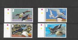 SOUTH GEORGIA 2012 ENDANGERED SPECIES SET MNH - Géorgie Du Sud