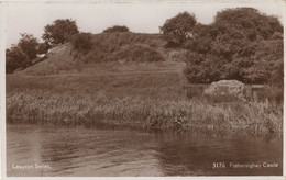 Fotheringhay Castle Northampton Old Real Photo Postcard - Northamptonshire