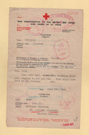 Message Croix Rouge - 1942 - Guernesey - WW II