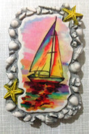 Magnet, Sailboat 6 X 9 Cm - Other & Unclassified